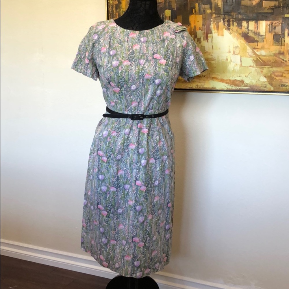 Vintage tulip dress